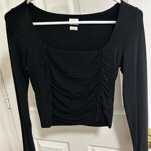 New Aritzia Wilfred Lydia Top in black size small